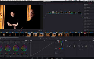 Color Grading in DaVinci Resolve: Musiker im dunklen Raum – Musikvideo „Man In The Mirror“ von Helltrail