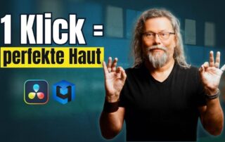 Perfekte Haut per KI in DaVinci Resolve | Retouch4me Heal und Dodge & Burn