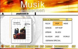 CD-ROM für peoplesound.de