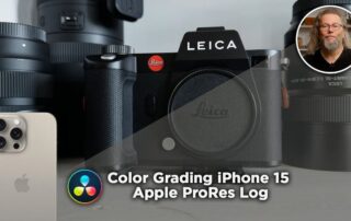 Color Grading iPhone 15 Apple ProRes Log | Tutorial