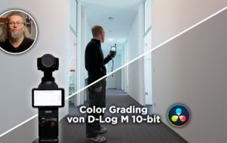 Color Grading von D-Log M 10-bit | Tutorial