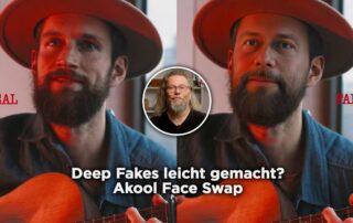 Deep Fakes leicht gemacht? Alkool Face Swap