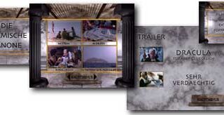 DVD-Screendesign: Die römische Kanone