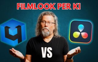 Ein Klick zum Filmlook? KI Color Match vs. Shot Match in Resolve | Review