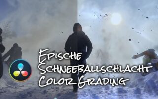 Epische Schneeballschlacht | Color Grading