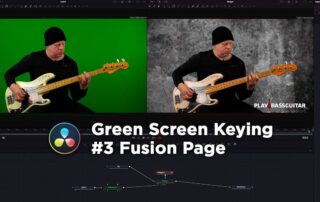 Green Screen Keying #3 Fusion Page | Tutorial