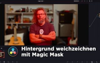 Hintergrund weichzeichnen mit Magic Mask | Tutorial