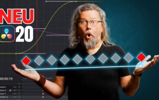 Keyframes in Resolve 20