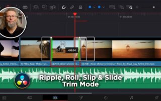 Ripple, Roll, Slip & Slide – Trim Mode | DaVinci Resolve Tutorial