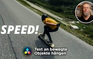 Text an bewegte Objekte hängen | Tutorial