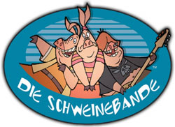Titeldesign „Schweinebande“