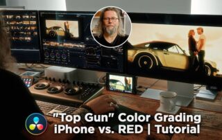 „Top Gun“ Color Grading – iPhone vs. RED | Tutorial