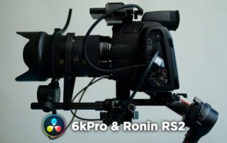 Tutorial „6kPro & Ronin RS2 – ohne Gegengewichte oder offset plate“ | DaVinci Resolve
