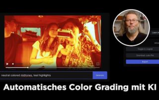 Tutorial „Automatisches Color Grading mit KI“