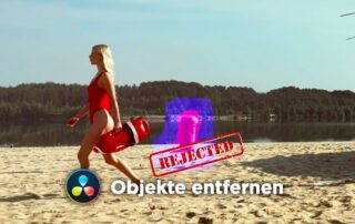 Tutorial „Objekte entfernen“ | DaVinci Resolve