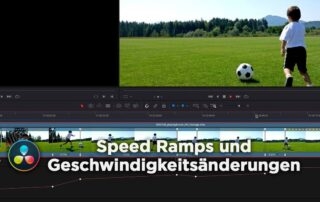 Tutorial „Speed Ramps und Geschwindigkeitsänderungen“ | DaVinci Resolve