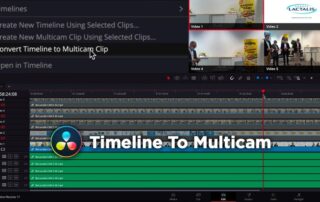 Tutorial „Timeline To Multicam“ | DaVinci Resolve