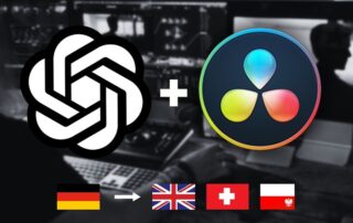Untertitel automatisch übersetzen | ChatGPT & DaVinci Resolve 19