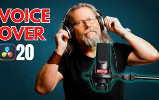 VoiceOver aufnehmen in Resolve 20