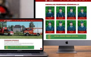 Neue Website für die Freiwillige Feuerwehr Höhenrain