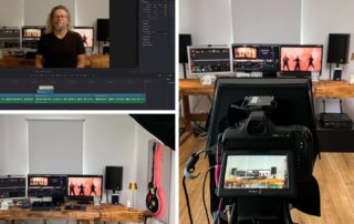Michael J. Müller vor der Kamera im eigenen Studio – neuer Content für die Wolffilms Academy